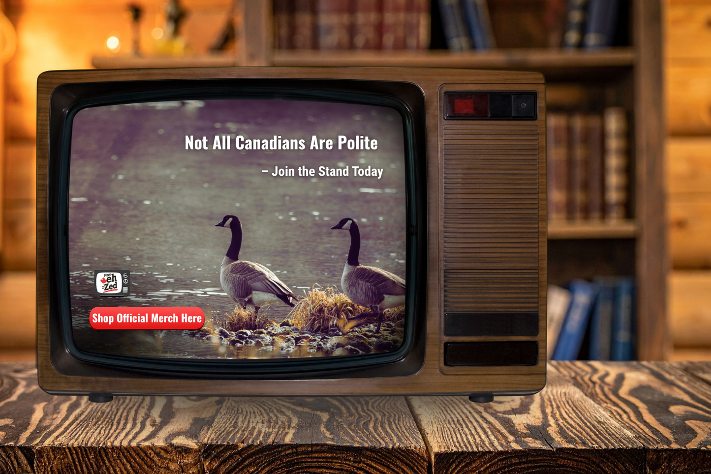 Classic Crewneck - Not All Canadians Are Polite