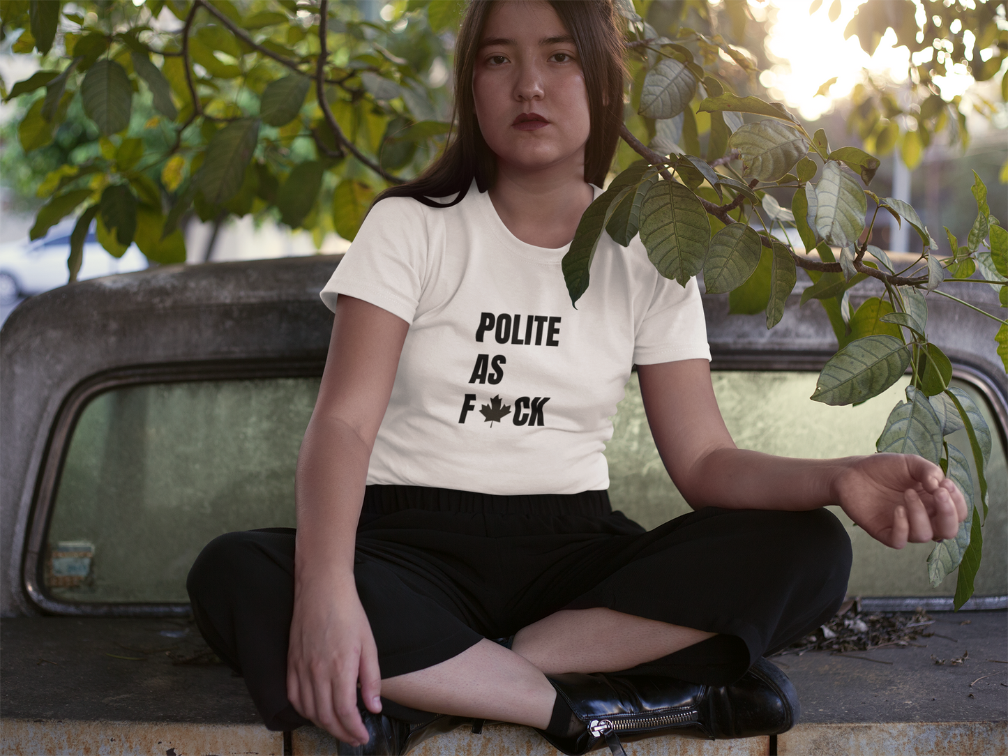 Tee - Polite As F🍁ck