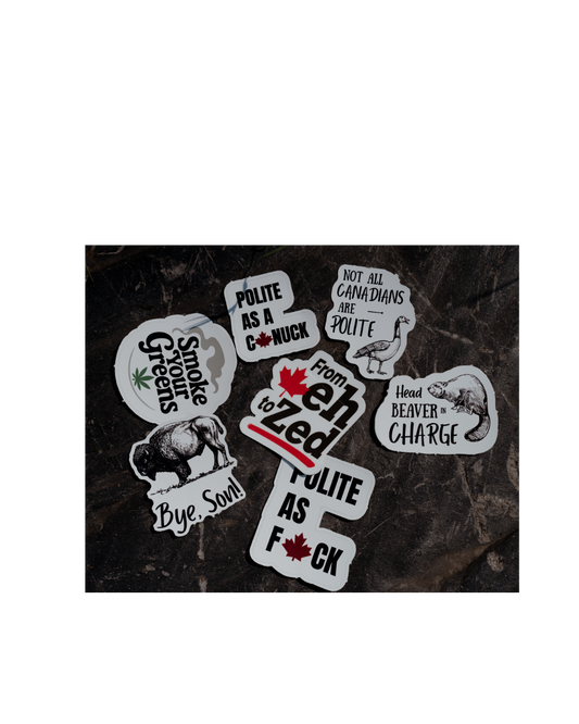 Sticker - Polite As F🍁ck