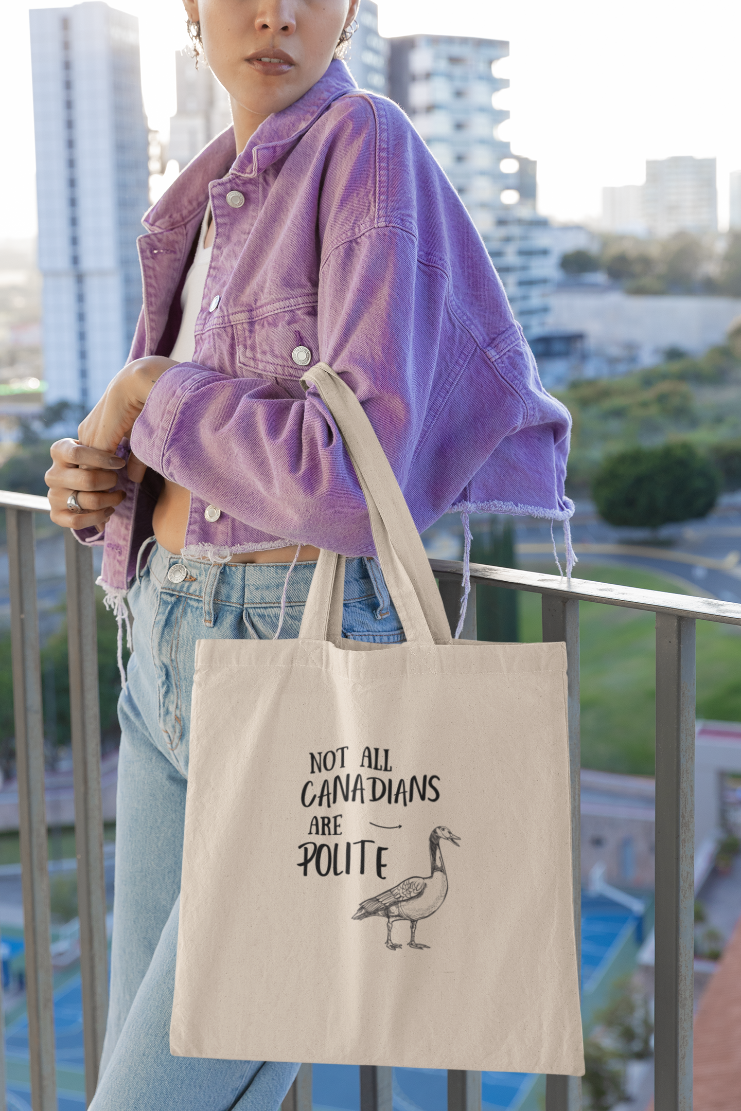 Not All Canadians - Canvas Tote Bag