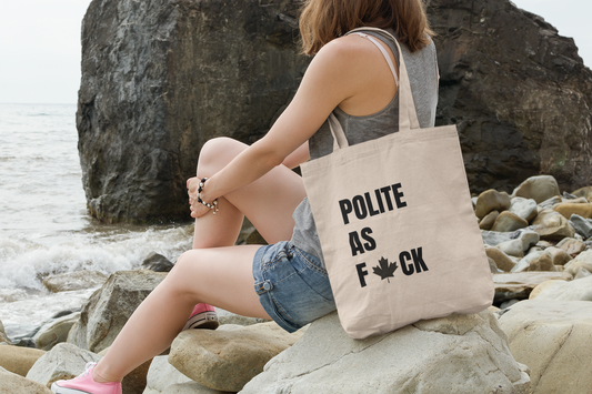 Polite as ... - Canvas Tote Bag