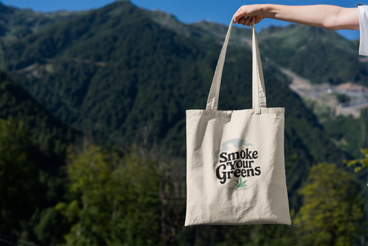 Smoke Your Greens - Canvas Tote Bag