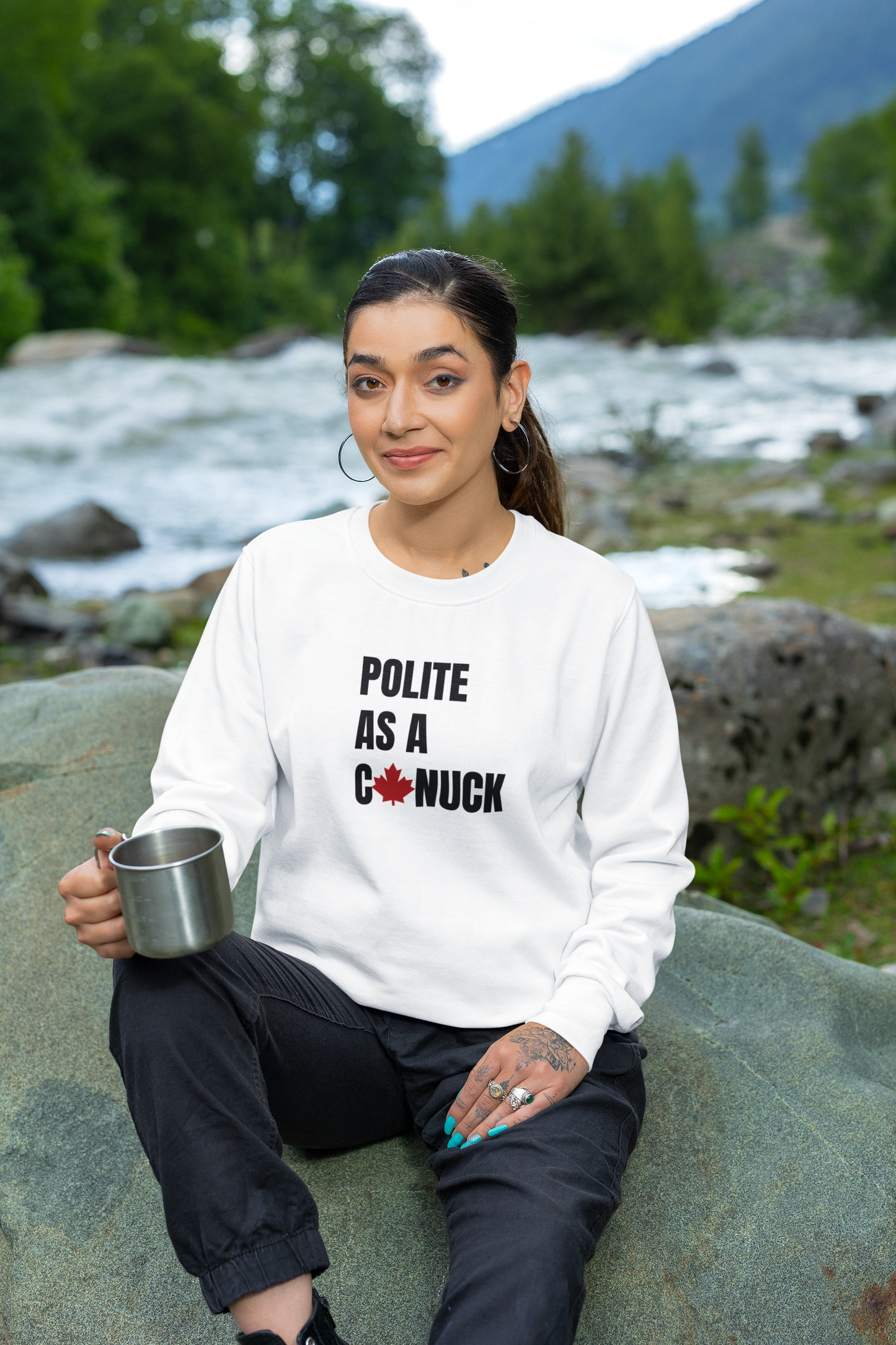 Sweater - Polite as a Can🍁ck