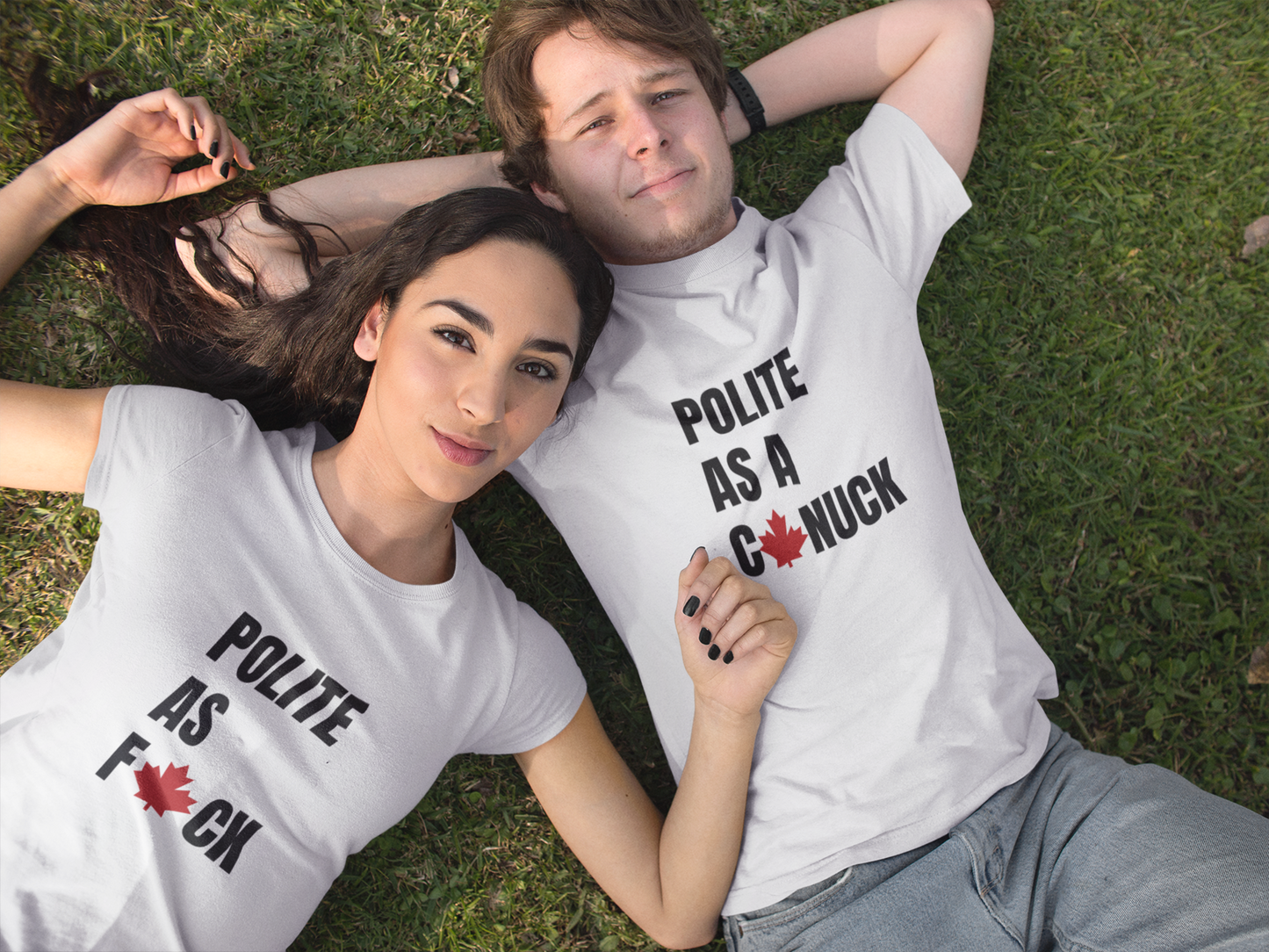 Tee - Polite as a C🍁nuck
